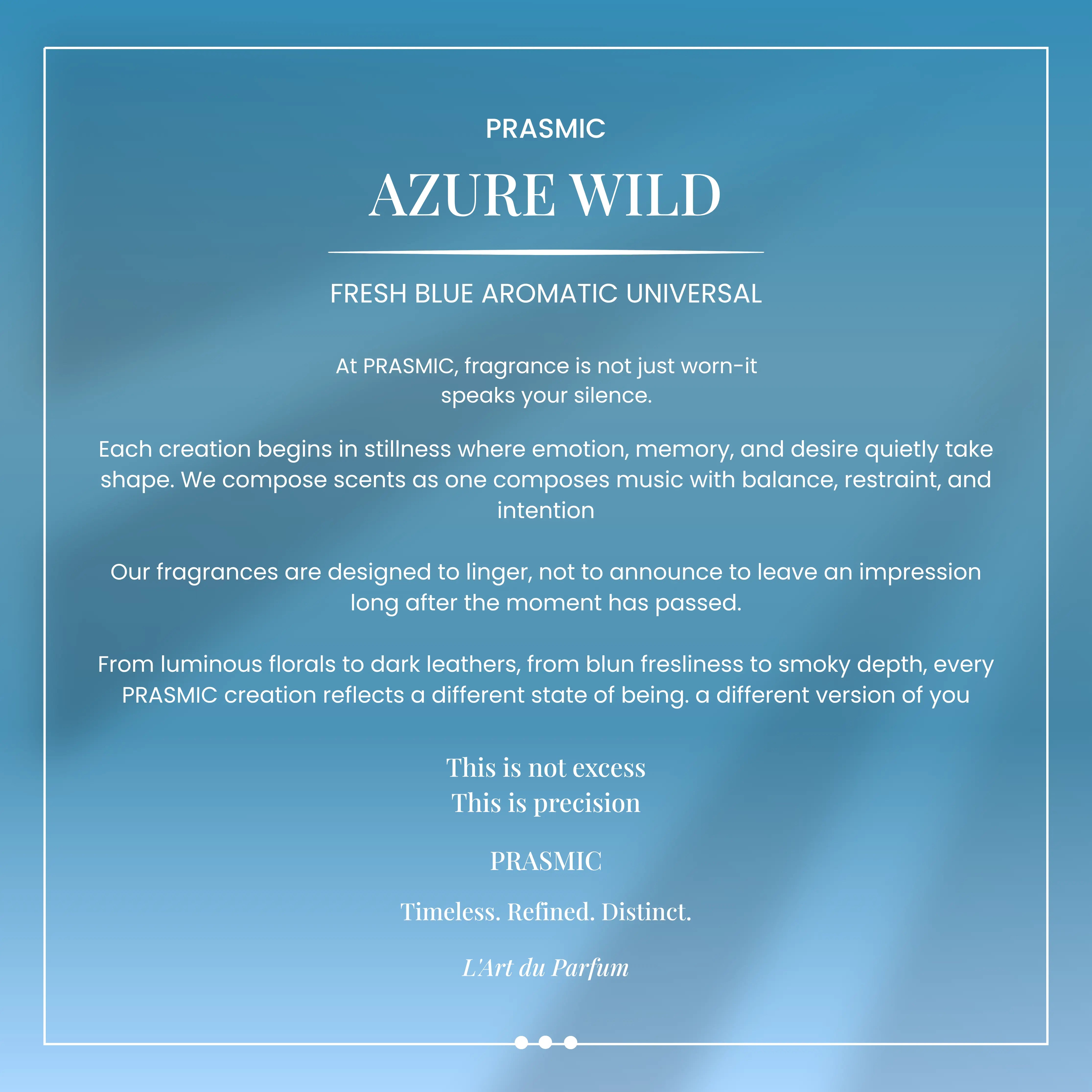 AZURE WILD | 50ML