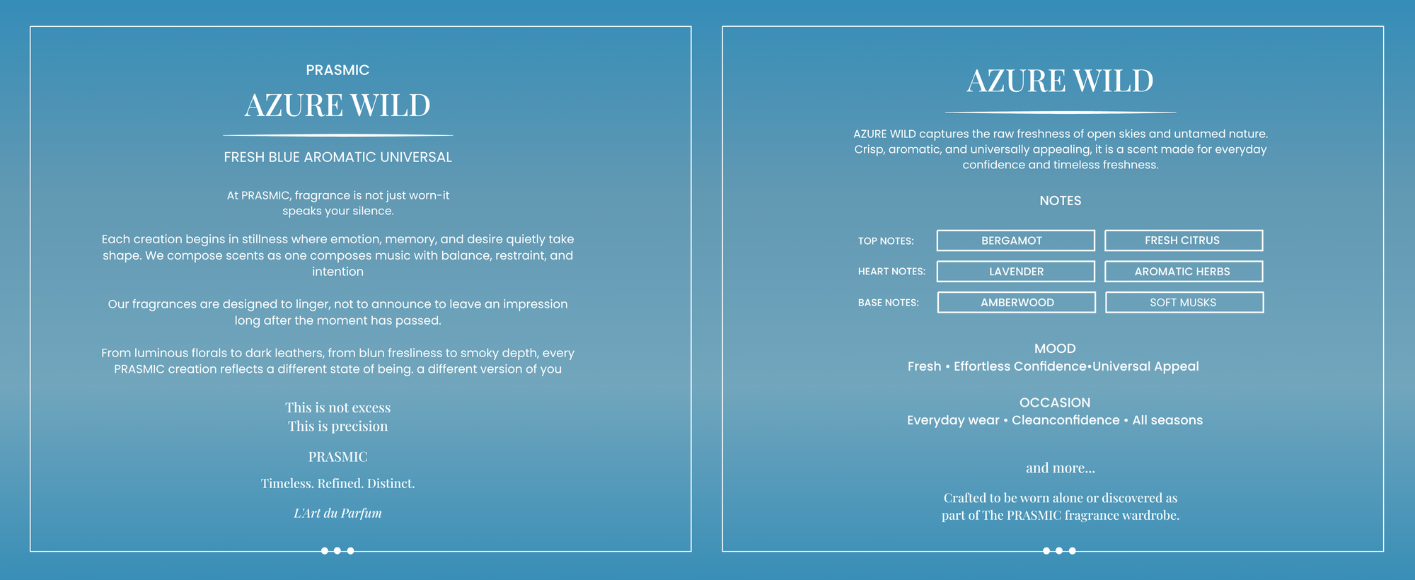 AZURE WILD | 50ML