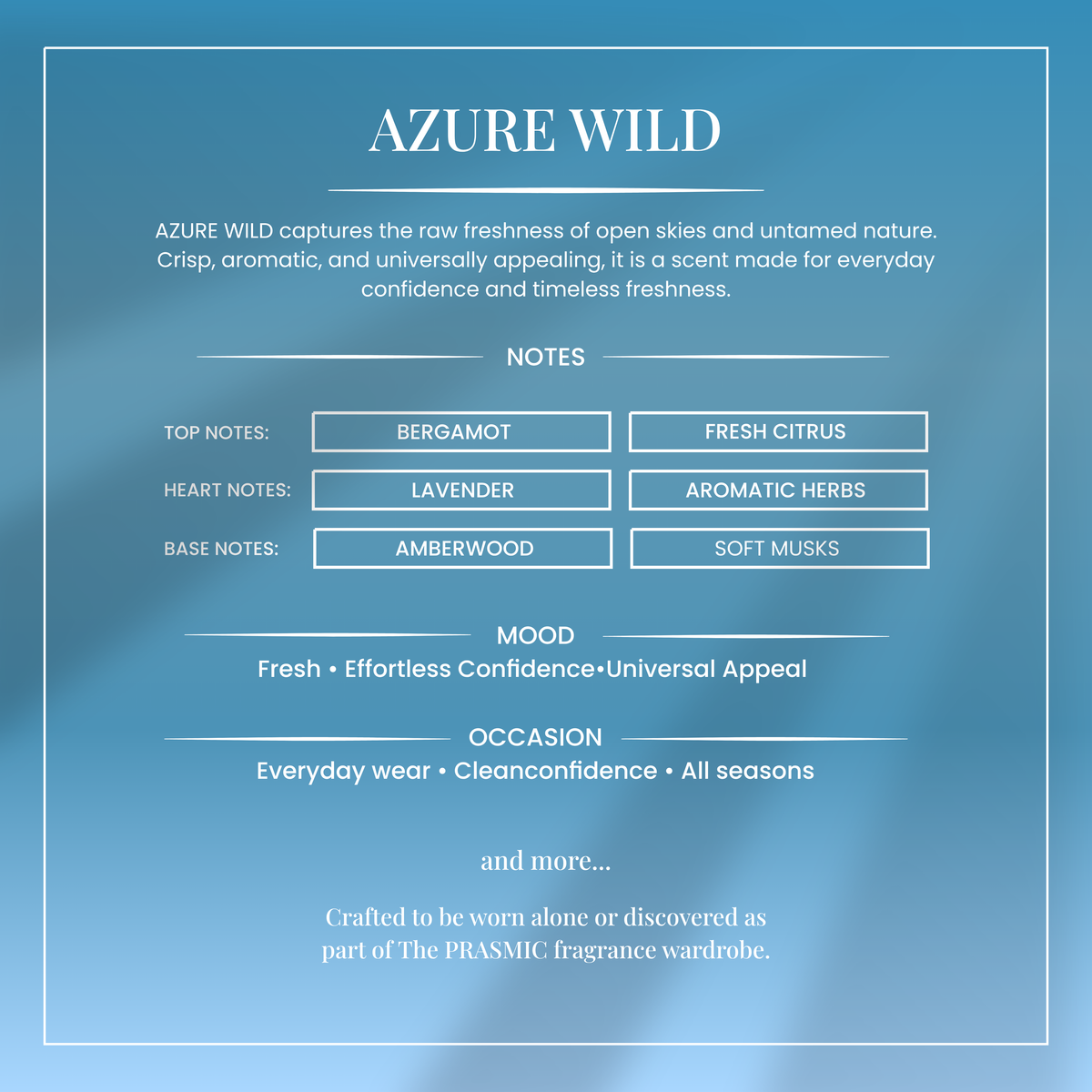 AZURE WILD | 50ML