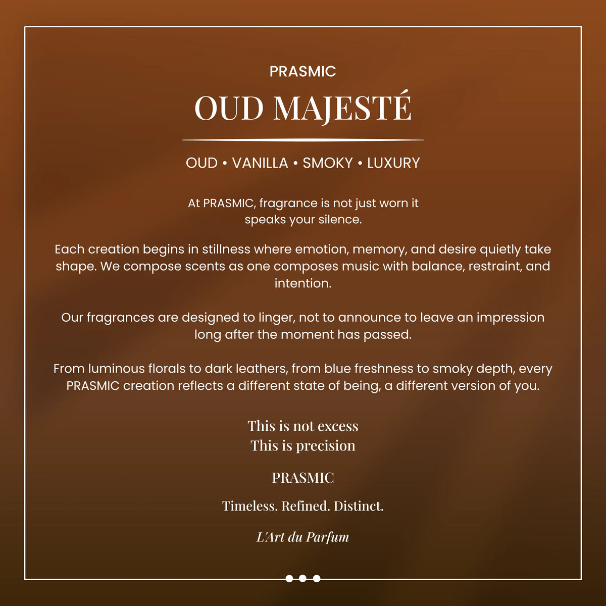 OUD MAJESTE | 50ML